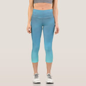 Leggings Capri Boho Ocean High Waisted Capris (Recto)