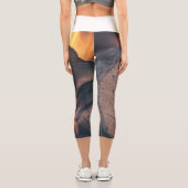 Leggings Capri Bois au feu (Verso)