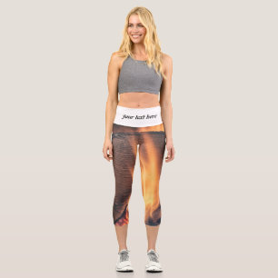 Leggings Capri Bois au feu