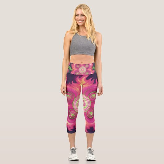 Leggings Capri Bonbon fondu (Recto)