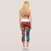 Leggings Capri Bonbons sucrés (Verso)