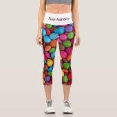 Leggings Capri Bonbons sucrés (Recto)