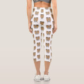 Leggings Capri Bongo, dessin animé de batterie (Verso)