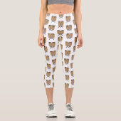 Leggings Capri Bongo, dessin animé de batterie (Recto)