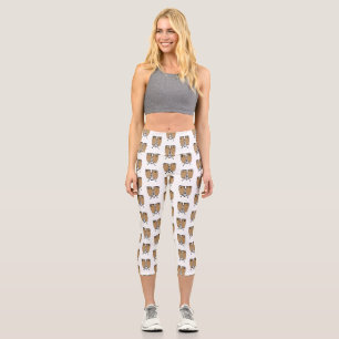 Leggings Capri Bongo, dessin animé de batterie