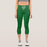 Leggings Capri Bonne Saint Patrick's Day<br><div class="desc">Bonne Saint Patrick's Day</div>