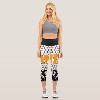 Leggings Capri Bordure dentée | Zazzle_Growshop.