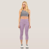 Leggings Capri Botanical Pop - Berry (Recto)