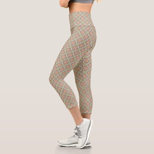 Leggings Capri Botanical Pop_Forest (Gauche)