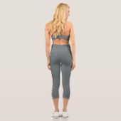 Leggings Capri Boule de Pickley Gris Dusty (Verso)