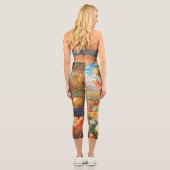Leggings Capri Bounty of the Seasons : A Celebration in Collage (Verso)