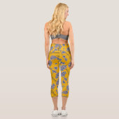 Leggings Capri Branches particulières Hauteur Capri haut taille (Verso)