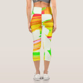 Leggings Capri Brosse arc-en-ciel (Verso)