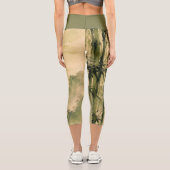 Leggings Capri Brume de bambou sage (Verso)