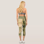 Leggings Capri Brume de bambou sage (Verso)