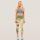 Leggings Capri Brume de bambou sage (Recto)