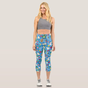 Leggings Capri Buddy le Motif de dessin animé Elf