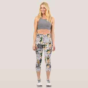 Leggings Capri Buddy le Motif de devis Elf