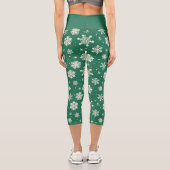 Leggings Capri Buddy le Motif Elf Snowflake (Verso)