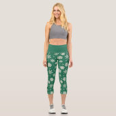 Leggings Capri Buddy le Motif Elf Snowflake (Recto)