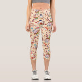 Leggings Capri Buddy l'Elfe | Motif de Noël (Recto)