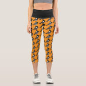 Leggings Capri Bulbul à oreilles blanches Birdorable (Recto)