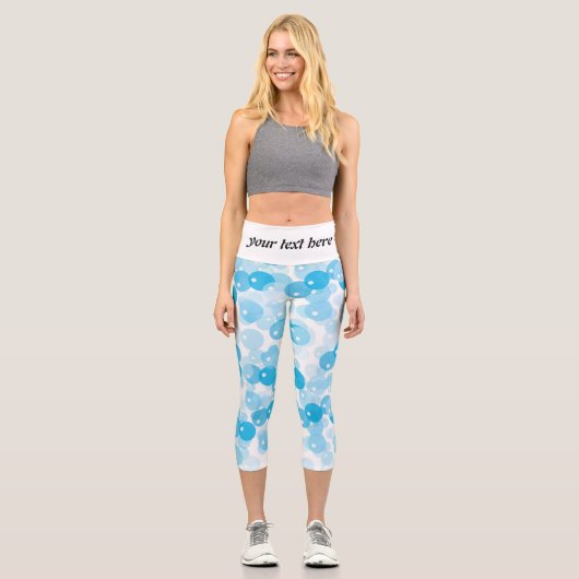 Leggings Capri Bulle de savon (Recto)