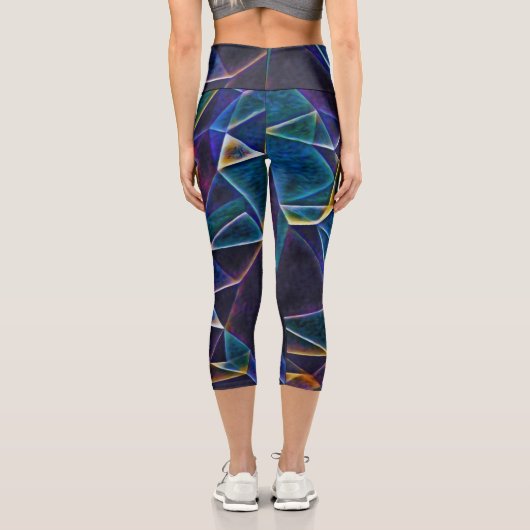 Leggings Capri Bulles cassées (Verso)