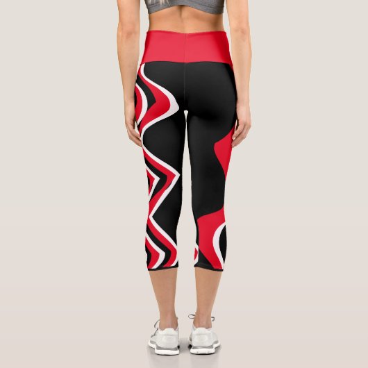 Leggings Capri BUSY RED capris (Verso)