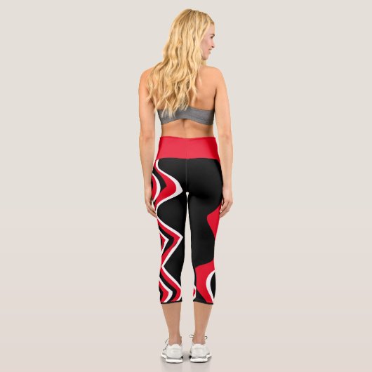 Leggings Capri BUSY RED capris (Verso)