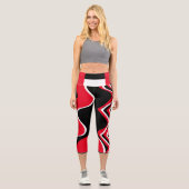 Leggings Capri BUSY RED capris (Recto)