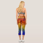 Leggings Capri Cadence colorée (Verso)