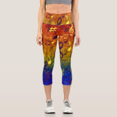 Leggings Capri Cadence colorée (Recto)