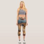 Leggings Capri câlins douillets (Recto)