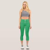 Leggings Capri Calme C'est irlandais Jour de la Saint Patrick (Recto)