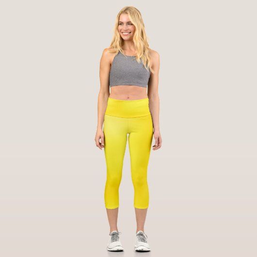 Leggings Capri Calme Doré (Recto)