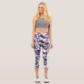 Leggings Capri Camo Purple GRL Power (Recto)