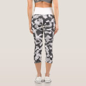Leggings Capri camouflage (Verso)