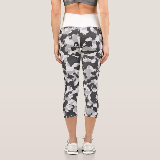 Leggings Capri camouflage (Verso)