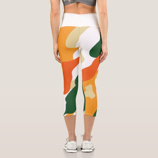 Leggings Capri camouflage (Verso)