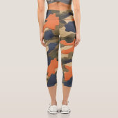 LEGGINGS CAPRI CAMOUFLAGE (Verso)