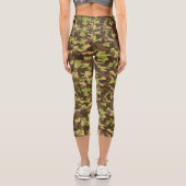 Leggings Capri Camouflage Cascade (Verso)