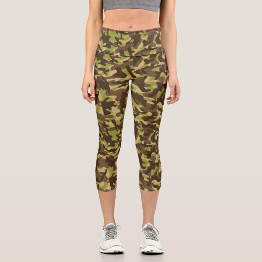 Leggings Capri Camouflage Cascade (Recto)