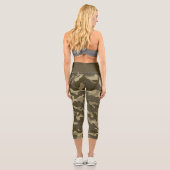 Leggings Capri Camouflage central (Verso)