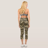 Leggings Capri Camouflage central (Verso)