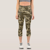 Leggings Capri Camouflage central (Recto)