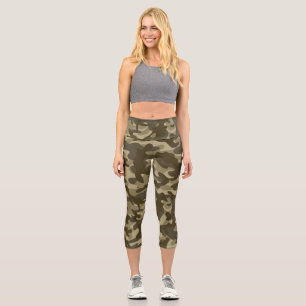 Leggings Capri Camouflage central