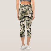 Leggings Capri Camouflage classique léger (Verso)