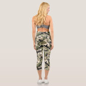 Leggings Capri Camouflage classique léger (Verso)