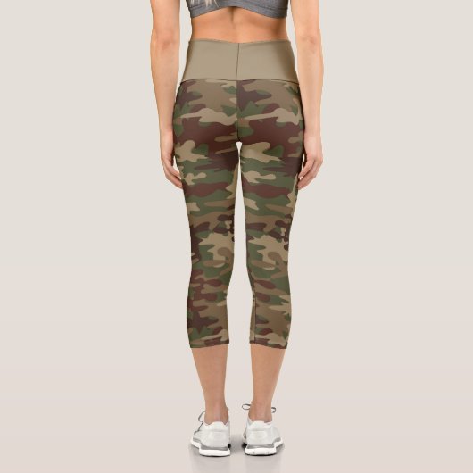 Leggings Capri Camouflage cool (Verso)